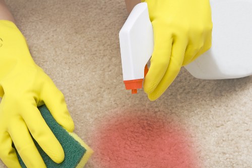 Commercial cleaning service for a Bromley office reception area