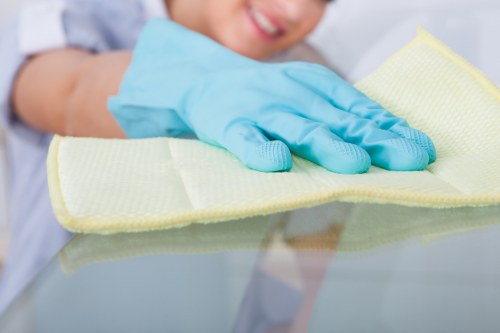 Cleaning a commercial office space near Bromley town centre