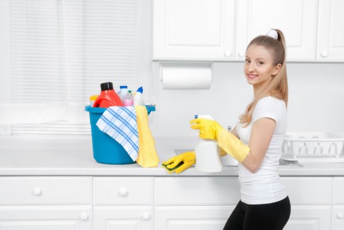 Commercial gutter cleaning service for a Bromley business premises