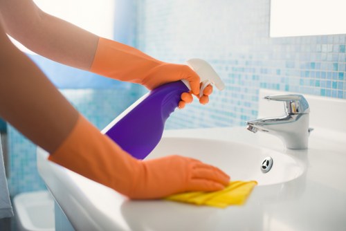 Deep cleaning tiled and stone flooring in Bromley