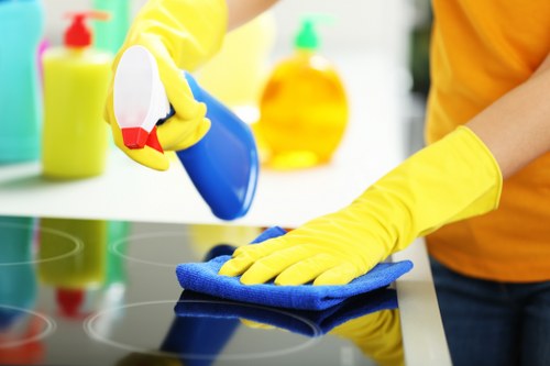 Regular office cleaning for businesses in Bromley